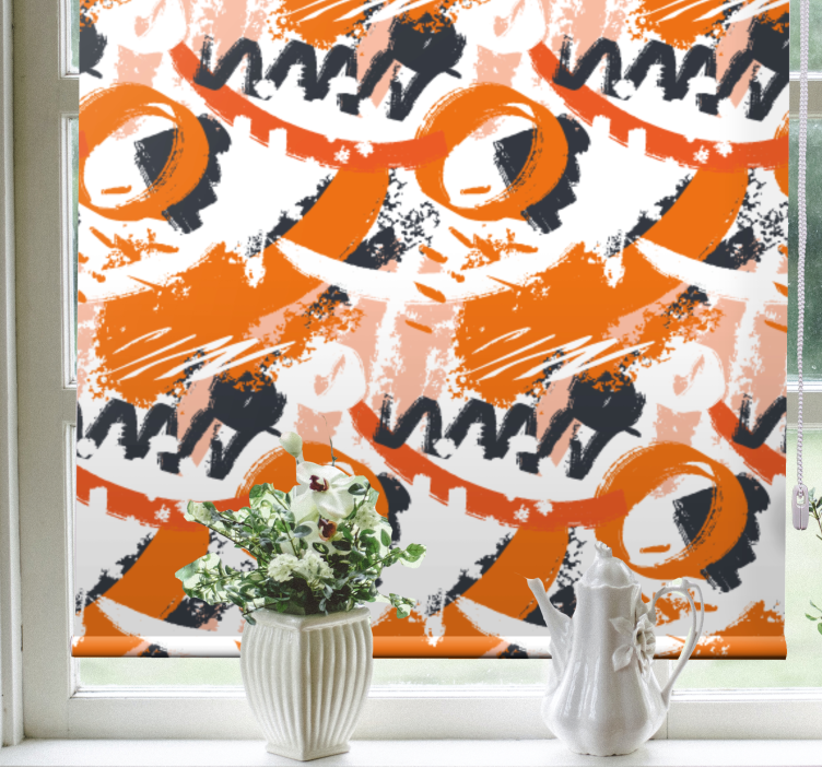 Absztrakt körmotívum redőnyök textúra és a minta - TenStickers