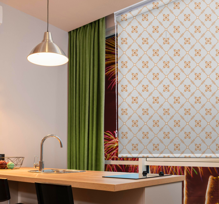 Csempe stílusú rombusz textúra és minta Sávroló - TenStickers