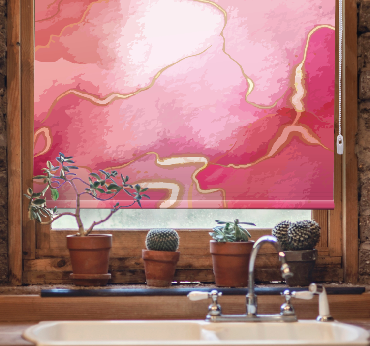 Elegáns áramló minták Redőnyök textúra és a minta - TenStickers