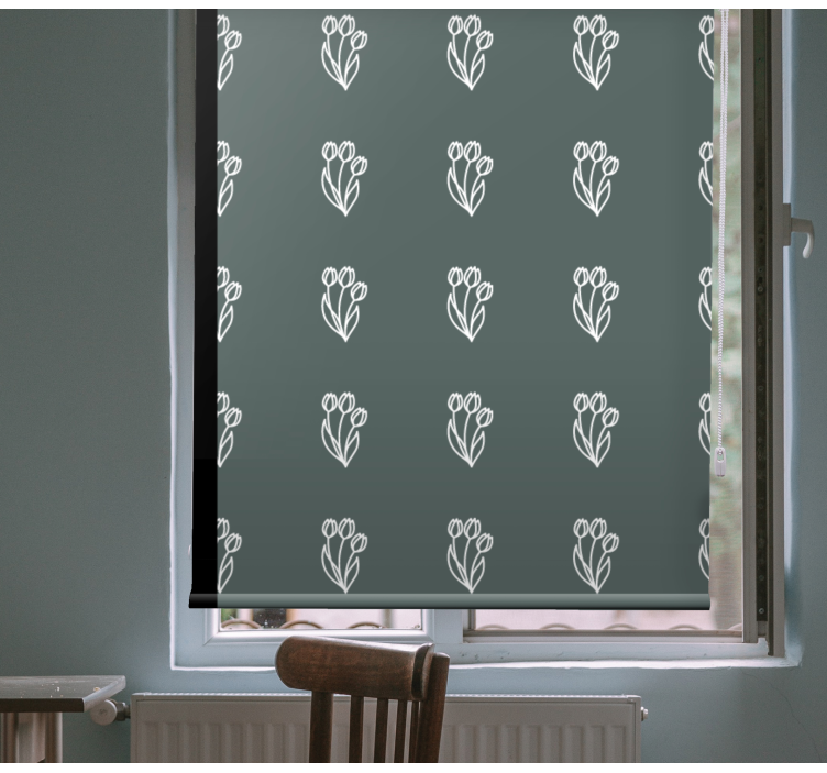 Elegáns tulipán motívum Redőnyök Virágok és növények - TenStickers