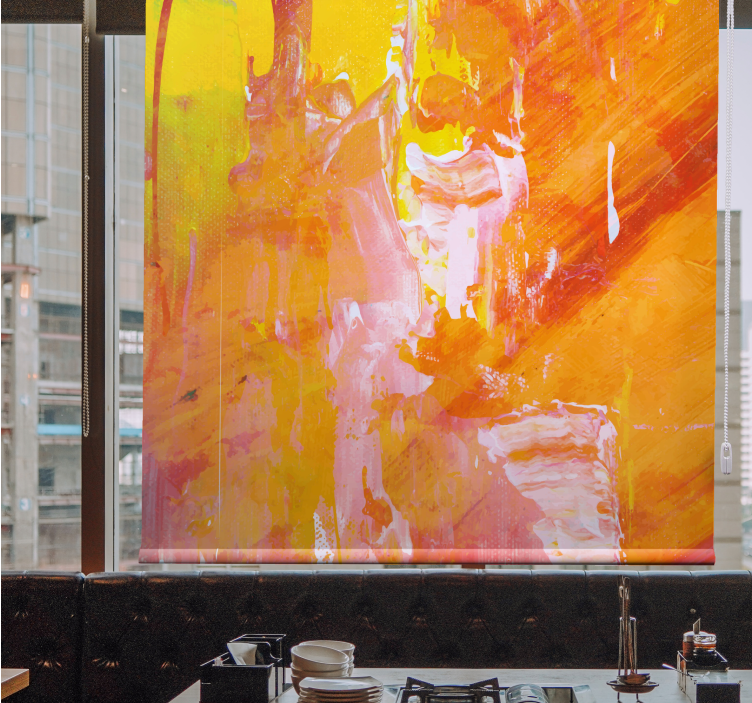 élénk absztrakt fröccsenések Redőnyök textúra és a minta - TenStickers