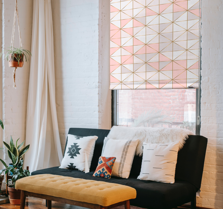 Geo gyémántok textúrák és minták Sávroló - TenStickers