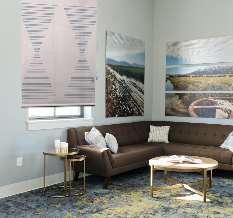 Modern redőnyök elegáns csíkozott mintával - TenStickers