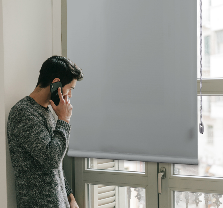 Gyöngyszürke színű nappali Sávroló - TenStickers