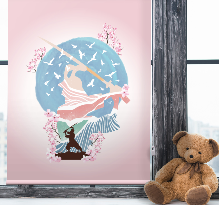 Japán anime harcos művészet roló - TenStickers