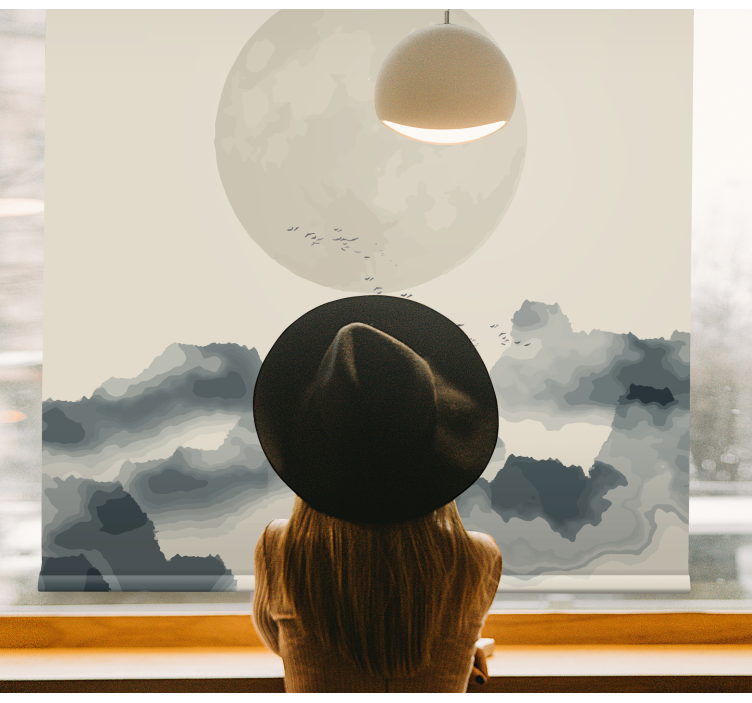 Japandi felhő hajó eredeti Sávroló - TenStickers