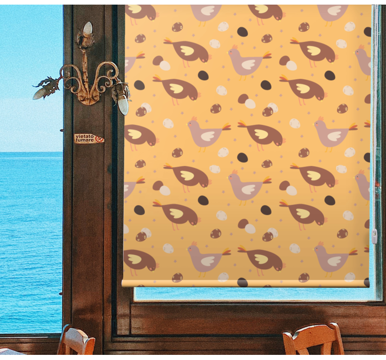 Narancs csaj minta különböző állat Sávroló - TenStickers