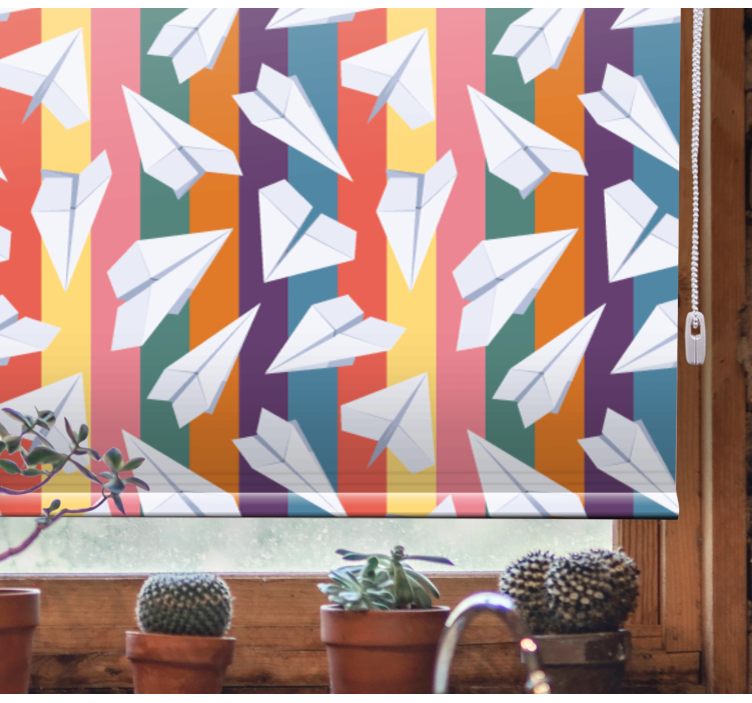 Papírrepülő repülés Redőnyök Szórakozás - TenStickers