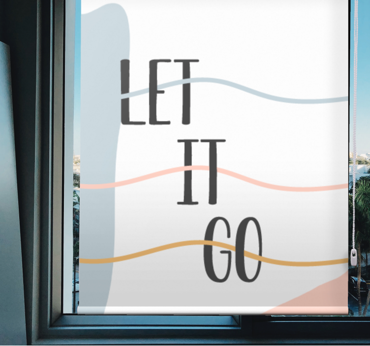 Pasztell színek engedik el a fürdőszobai rolót - TenStickers