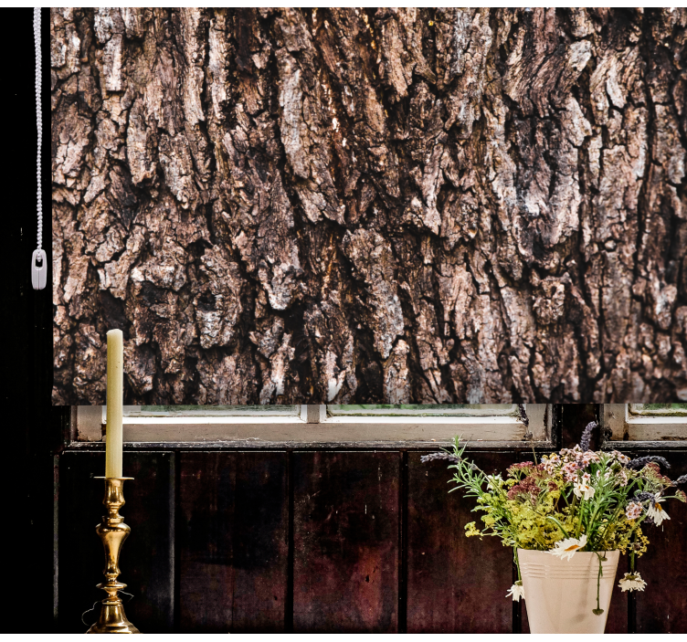 Reális fa kéreg fő hálószoba Sávroló - TenStickers