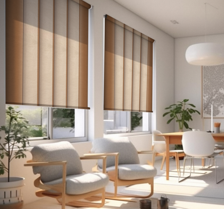 Redőnyök bézs japán panel textúra - TenStickers