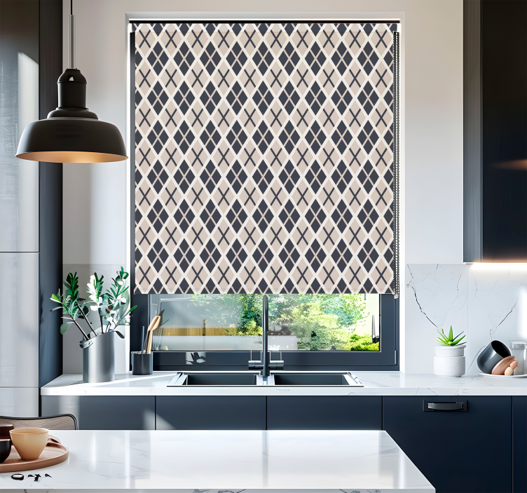 Redőnyök Skandináv / északi rombuszok minta - TenStickers