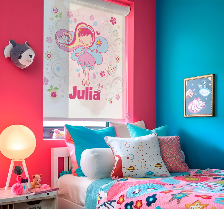 Redőnyök Személyre szabott tündér pillangókkal - TenStickers