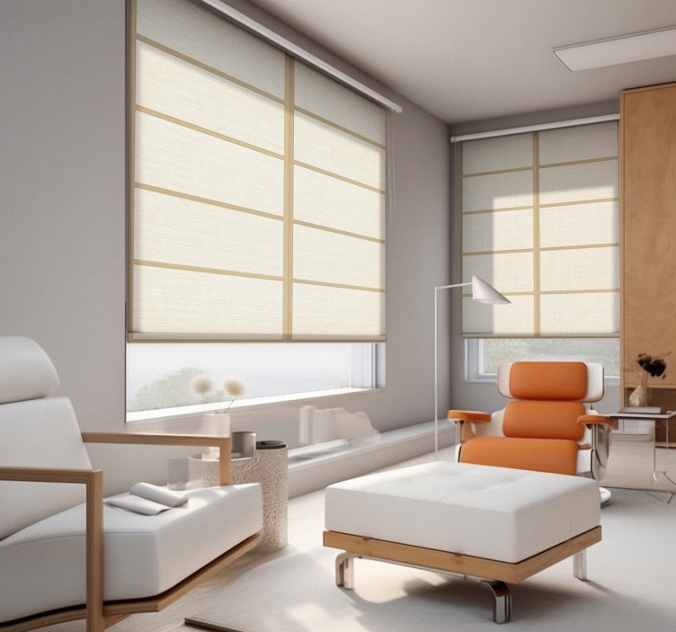 Redőnyök textúra és a minta japán panel szerkezet - TenStickers