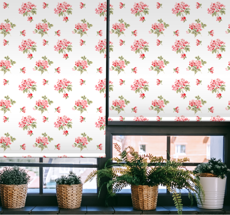 Elegáns vintage elrendezés Redőnyök nappali - TenStickers