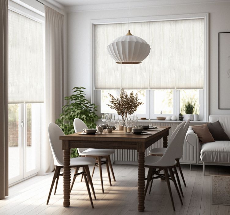 Szürke fa rusztikus roló - TenStickers