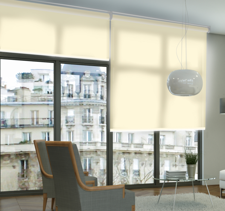 Teve színű áttetsző nappali roló - TenStickers