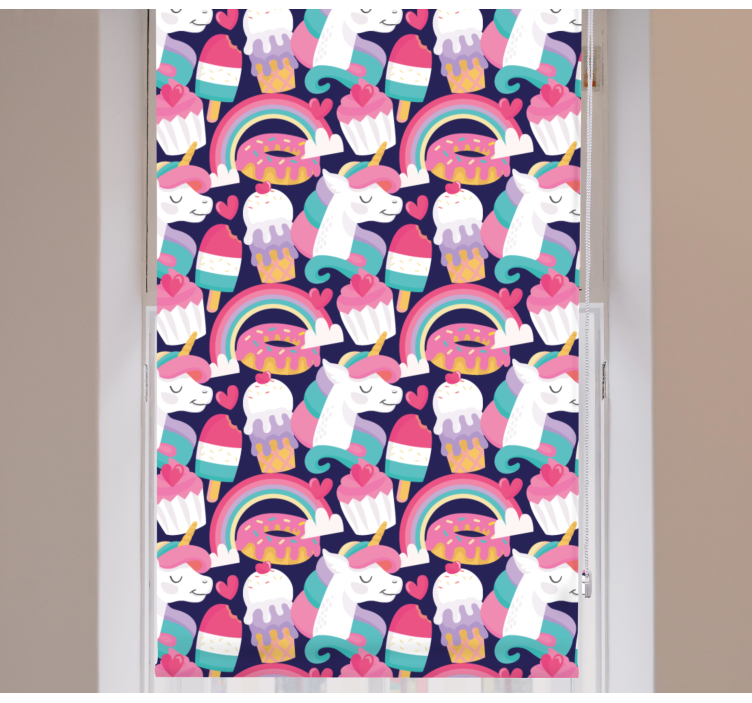 Varázslatos lény minta Redőnyök Szórakozás - TenStickers