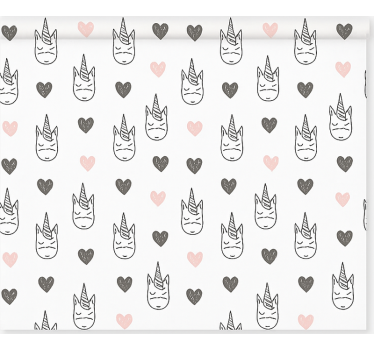 északi unikornis minta Redőnyök gyerekek - TenStickers