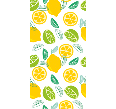 Citrus mintázat redőnyök konyha - TenStickers