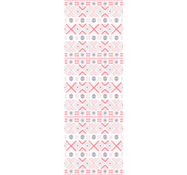 Tribal mintás lágy színek konyhai redőnyök - TenStickers