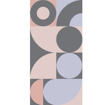 Konyhai redőnyök geometrikus kör mintával - TenStickers