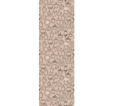 Redőnyök konyha - szeretem a kávét - TenStickers