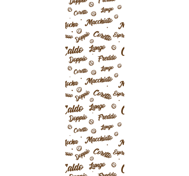 Kávé minden nap - redőnyök konyha - TenStickers
