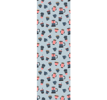 Kávé elvitel minta redőnyök konyha - TenStickers
