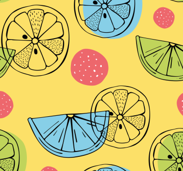 Citrus gyümölcsök redőnyök konyha - TenStickers