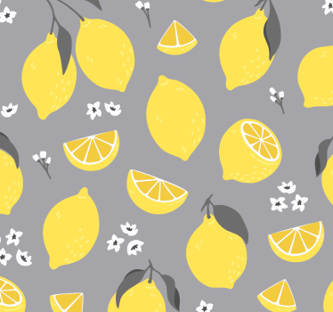 Tropical lemon redőnyök konyha - TenStickers