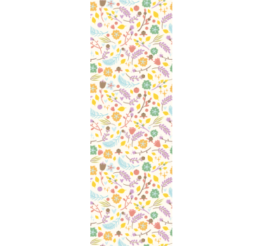 Lengyel virágmintás redőnyök konyha - TenStickers