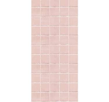 Rózsaszín csempe redőnyök konyha - TenStickers