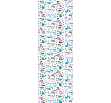 Gyerekredőnyök kézi rajzokkal illusztrálva - TenStickers