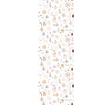 Téli karácsonyi mintás redőnyök gyerekeknek - TenStickers