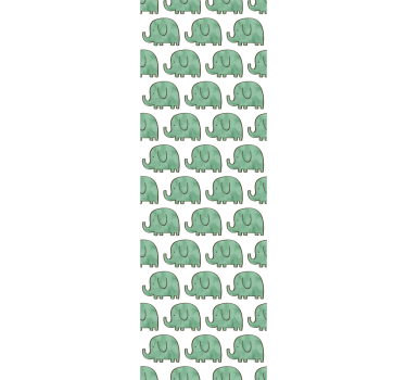 Elefántos mintás redőnyök gyerekeknek - TenStickers