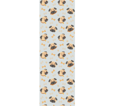 Redőnyök gyerekek - brit bulldog kölykök minta - TenStickers