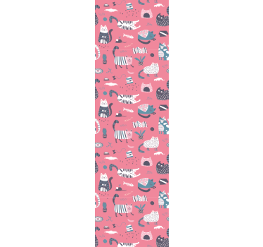 Nordikus cicák redőnyei gyerekeknek - TenStickers