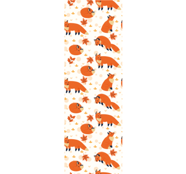 Gyönyörű rókák redőnyök gyerekeknek - TenStickers