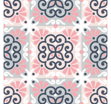 Mandala csempe redőnyök konyha - TenStickers