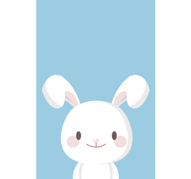 Fehér nyúl északi Sávroló - TenStickers