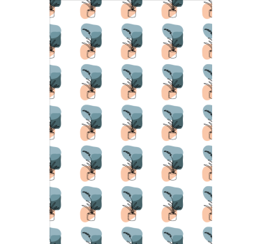 Minimalista orchidea design Redőnyök Virágos - TenStickers
