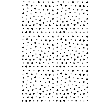 Redőnyök textúra és geometrikus szív minta - TenStickers