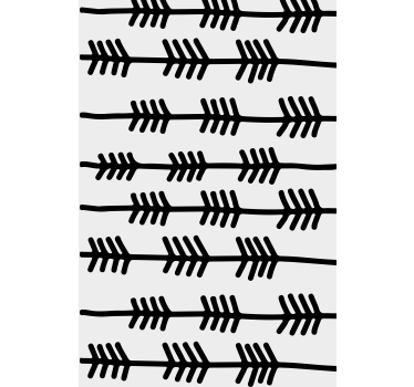 Fekete nyilak minta északi Sávroló - TenStickers