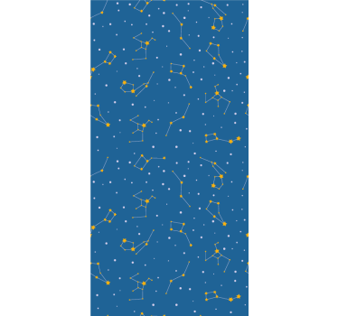 Csillagképek ég grafikus gyerekek Sávroló - TenStickers