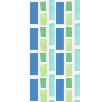 Geometrikus blokk minta redőnyök textúrája - TenStickers