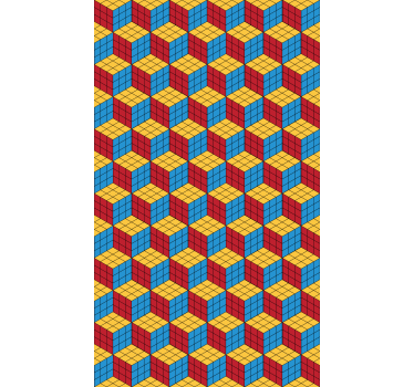 Rubik kocka eredeti minta más Sávroló - TenStickers