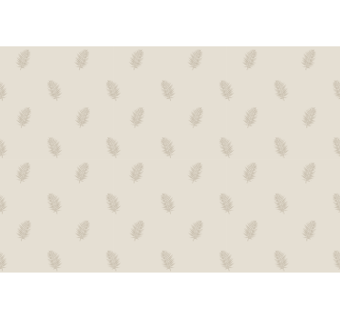 Beige levélmintás redőnyök virágok és növények - TenStickers