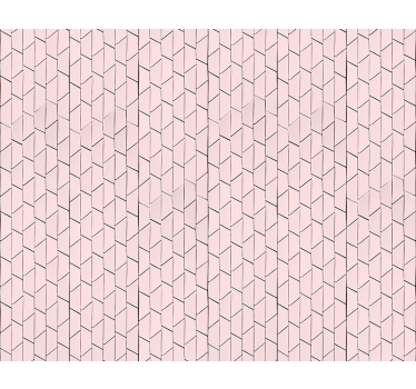 Kawaii stílusú rózsaszín átlós textúrák és minták Sávroló - TenStickers