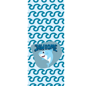 Bébi cápa névvel Redőnyök gyerekek - TenStickers